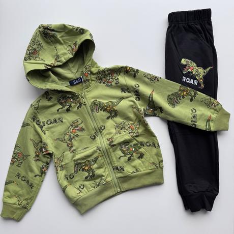 Chlapčenské tepláky roar čierna, 98 - 128