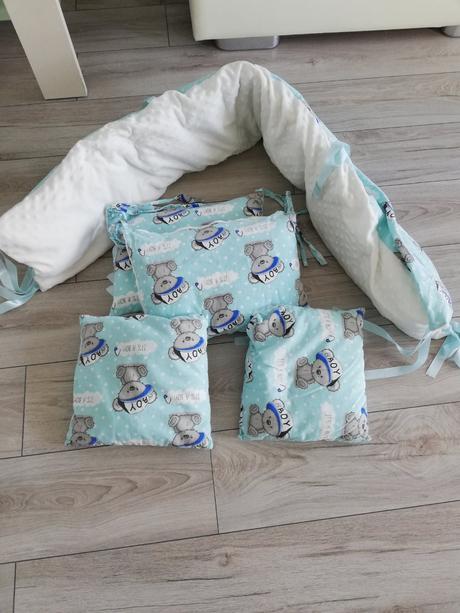 Detsky mantinel, hniezdo a petinka, šírka (cm): 35,dĺžka (cm): 120