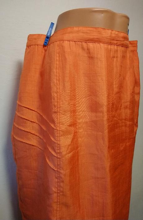 Dámska pomarančová sukňa, aproductz, veľ. xl/xxl, xl