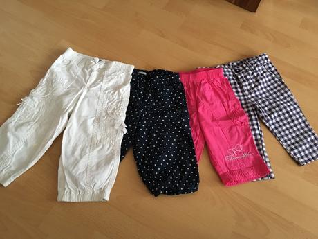 Biele letne nohavice benetton, benetton,98