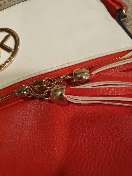 Crossbody kabelka červená mk,
