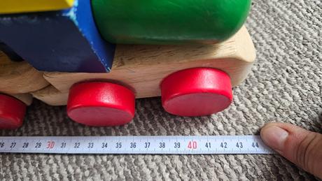 Dreveny vlak 44 cm, 