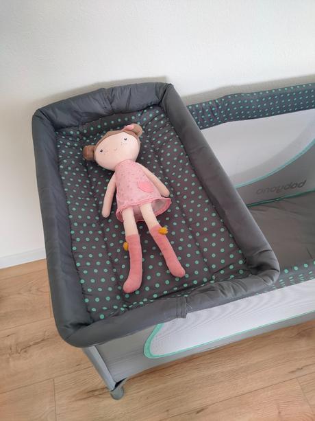 Babyono postieľka cestovná s doplnkami 2v1 mint a, šírka (cm): 60,dĺžka (cm): 120