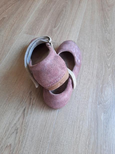 Ružovo trblietavé balerínky, d.d.step,32