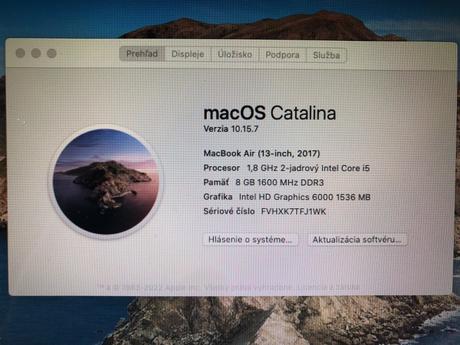 Macbook air 2017, apple