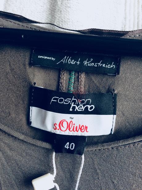 S.oliver dlhý top,tričko, tunika vel.40/m, s.oliver,40 / m