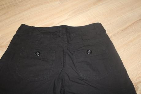 Čierne šortky, h&m,36