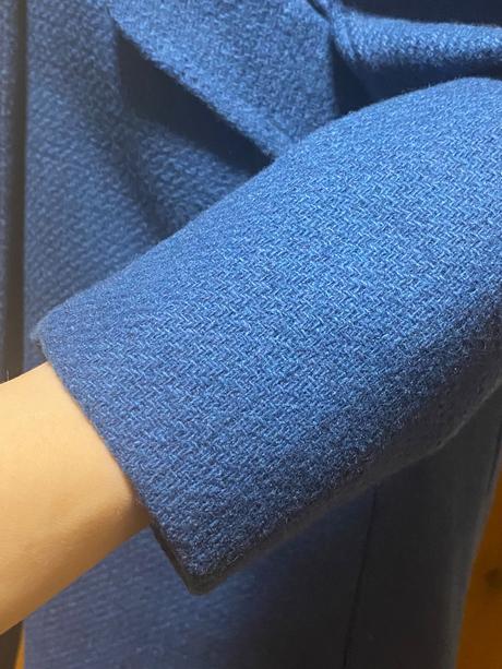 Oasis - tyrkysovo-modrý kabát, xs