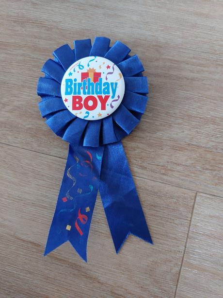 Odznak birthday boy, 