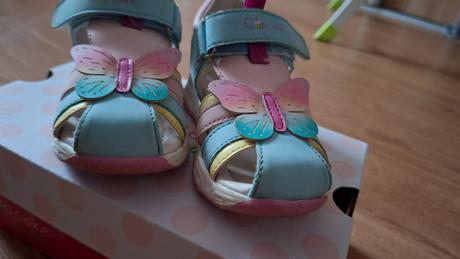 Sandálky farebné, cupcake,20