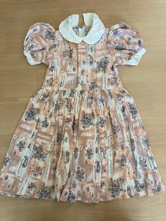 Dievčenské retro šaty, 134/140, 134