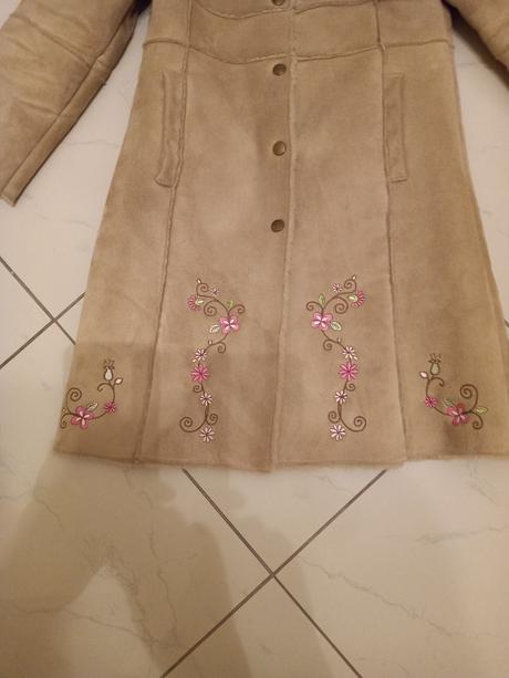 Dievčenský kožuštek pre 7-8 rokov, ladybird,146