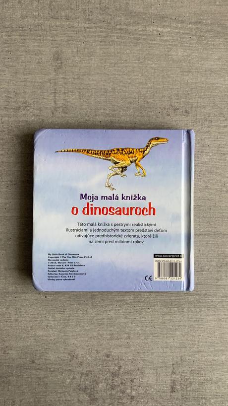 Moja malá knižka o dinosauroch, 