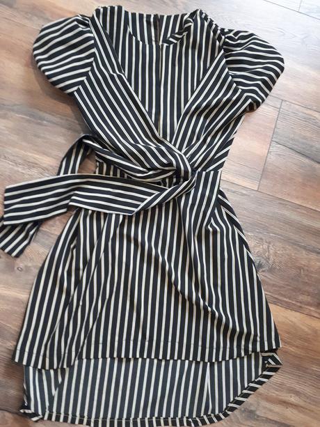 Šaty puff rukav vel 36/38, 36