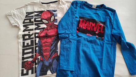 Tričká, veľ. 134/140, marvel,134