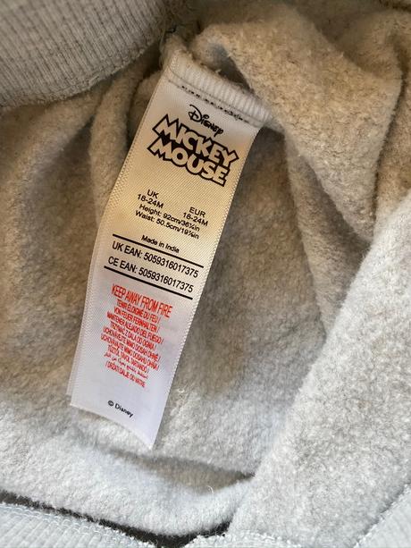 Tepláčiky mickey mouse, disney,92