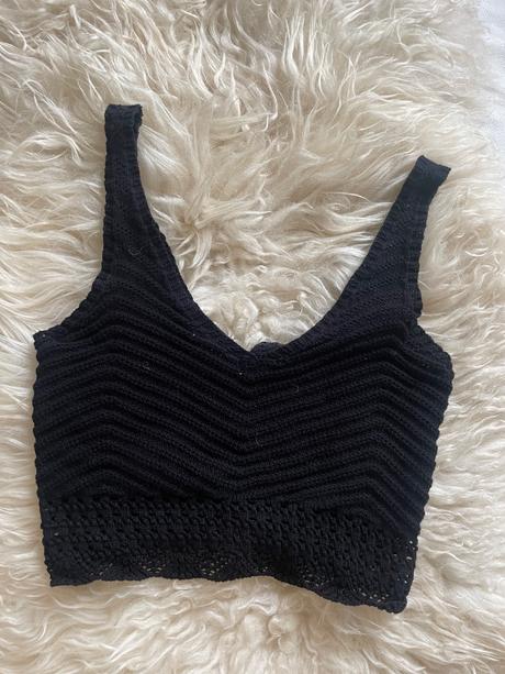 Green apple pletený top, s