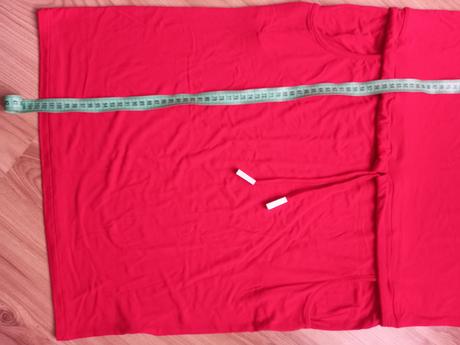 Krásne červené letné šaty l, l