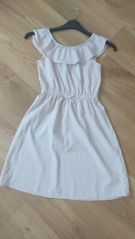 Bodkované šatičky, h&m,134