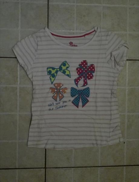 Tričko s mašličkami, lupilu,98
