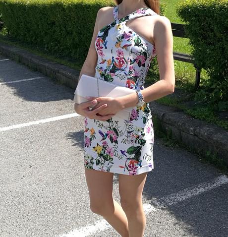 Letné spoločenské šaty, s