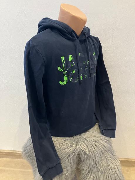 Pánska mikina s kapucňou jack jones (s), s