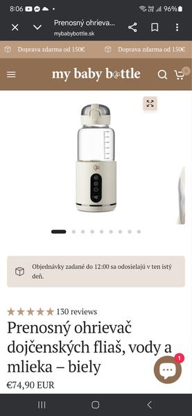 Máte skúsenosti s ohrievačom My Baby Bottle?