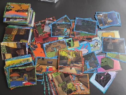 Minecraft kartičky,