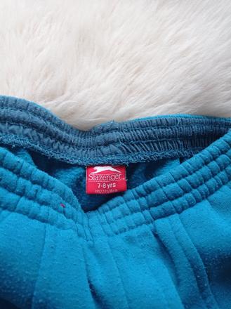 Značkové teplé tepláky slazenger 7-8 rokov, slazenger,128
