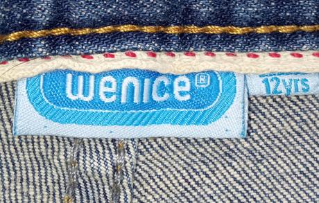 Chlapčenské vyšúchané rifle wenice (12r.), wenice,152