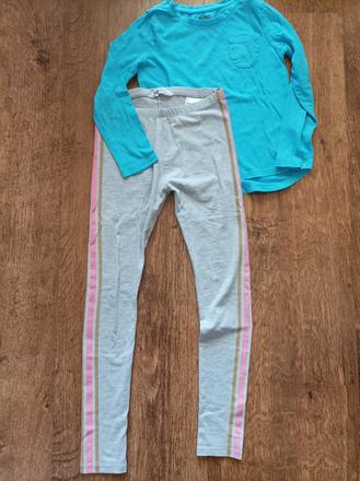 Pekné legíny, h&m,134