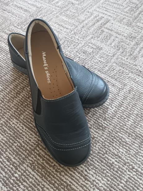 Kožené topánky veľ. 39, 39