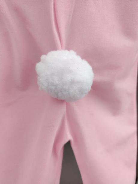 Karnevalový kostým ružový zajačik, 