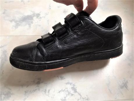 Kožené botasky č.40,5, lacoste,40