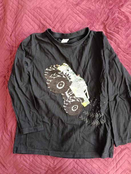 Tričko s dlhým rukávom, lindex,128