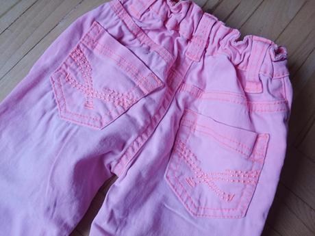 Neonové rifle 1,5 - 2 roky, denim co,92