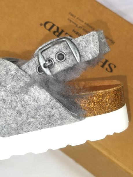 Shepherd - luxusné papučky s ovčou vlnou, 32