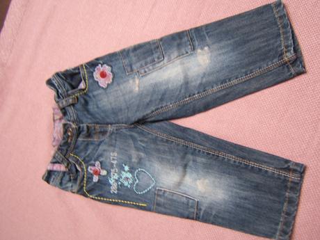 Nenosené vyšívané rifle , next,86