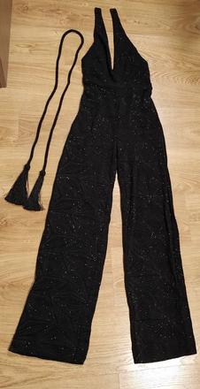 Trblietavy overal s opaskom hm velkost 34, h&m,34