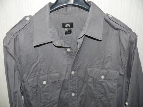 Slim fit kosela m/l, h&m,m