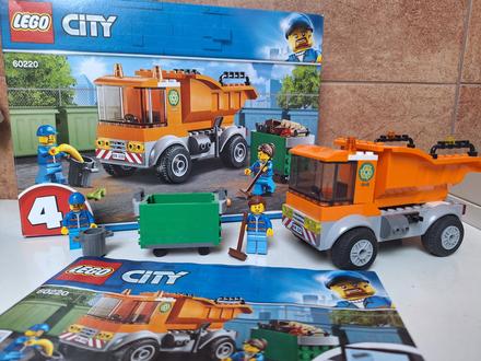 60220 lego city - smetiarske auto, 