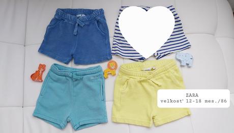 Kraťasy zara 3ks, zara,86