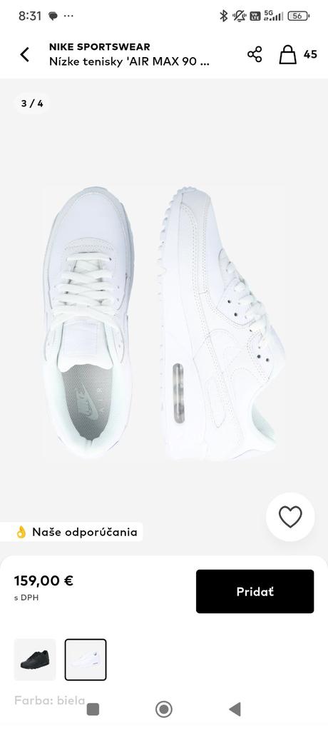 Tenisky nike air max č.37,5, nike,37