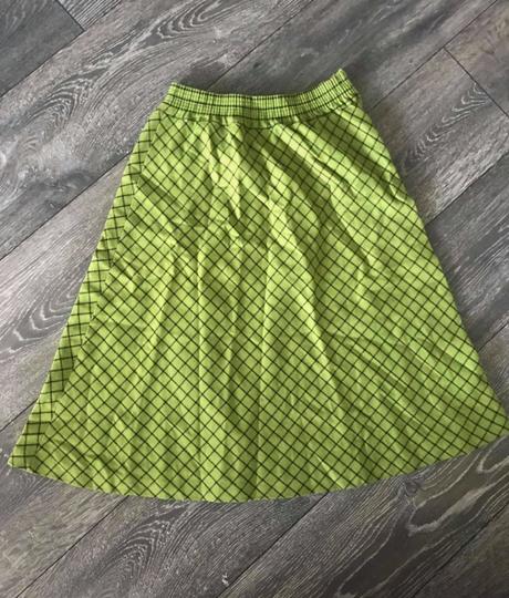 Hrubšia midi sukňa, s