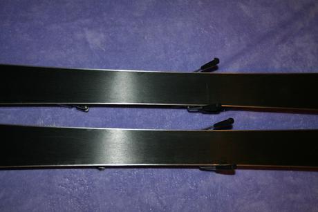 Lyže elan 120 cm s lyžiarkami tecno 38, elan,120-129 cm