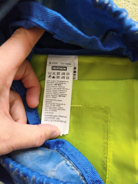 Turistický batoh detský 18l quechua mh500,