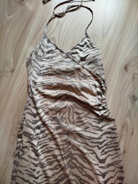 Šaty tigrovane s,, s