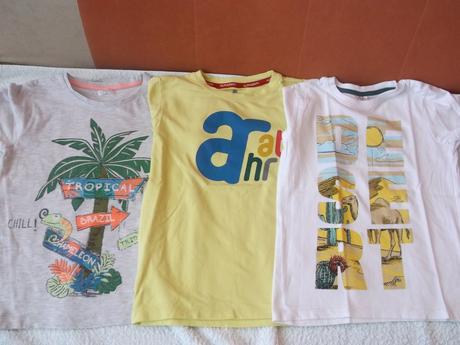Detské tričká 3ks, 122