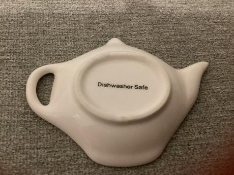 Odkladací tanierik na čajové vrecká,