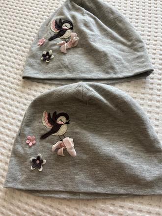 110 h&m čiapka pre dvojičky, 110